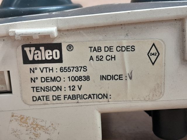 bontott RENAULT MEGANE I Fűtéskapcsoló (Nem klímás)