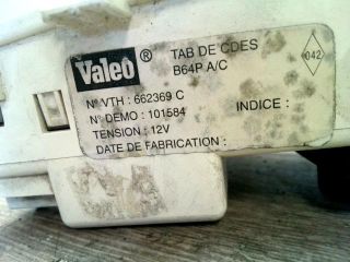 bontott RENAULT MEGANE I Fűtéskapcsoló