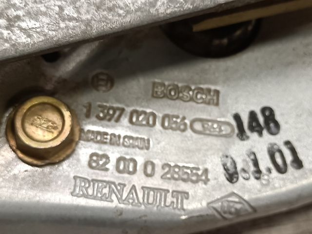 bontott RENAULT MEGANE I Hátsó Ablaktörlő Motor