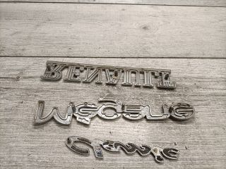 bontott RENAULT MEGANE I Hátsó Embléma