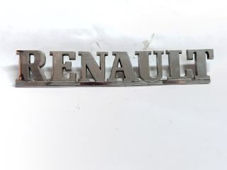 bontott RENAULT MEGANE I Hátsó Embléma