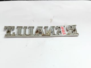 bontott RENAULT MEGANE I Hátsó Embléma