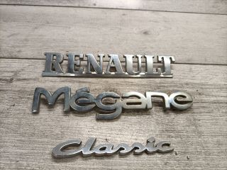 bontott RENAULT MEGANE I Hátsó Embléma