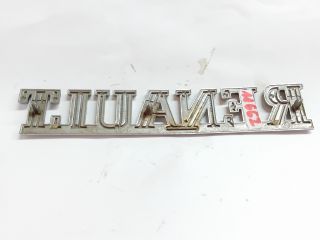 bontott RENAULT MEGANE I Hátsó Embléma