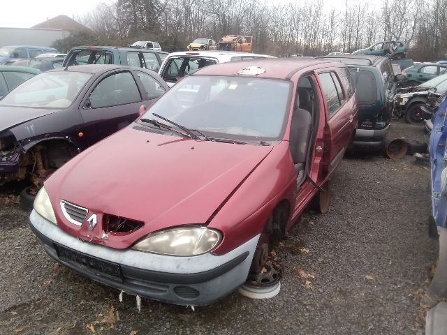 bontott RENAULT MEGANE I Hátsó Lökhárító Merevítő (Fém)