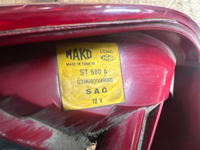 bontott RENAULT MEGANE I Jobb Hátsó Lámpa