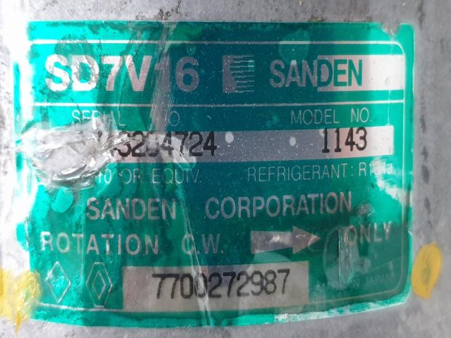 bontott RENAULT MEGANE I Klímakompresszor