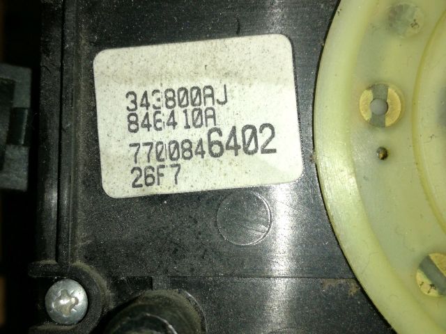 bontott RENAULT MEGANE I Komplett Kormánykapcsoló (Bajuszkapcsoló)