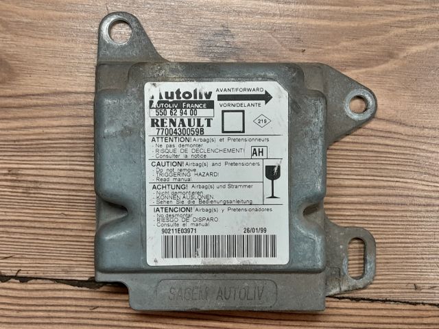 bontott RENAULT MEGANE I Légzsák Elektronika