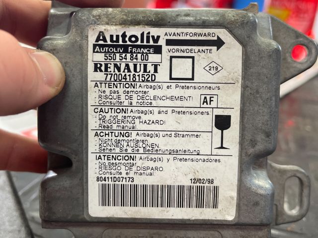 bontott RENAULT MEGANE I Légzsák Elektronika