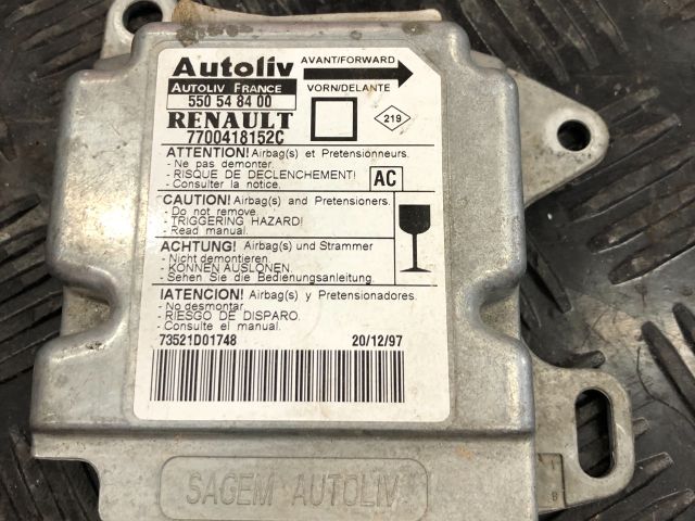 bontott RENAULT MEGANE I Légzsák Elektronika