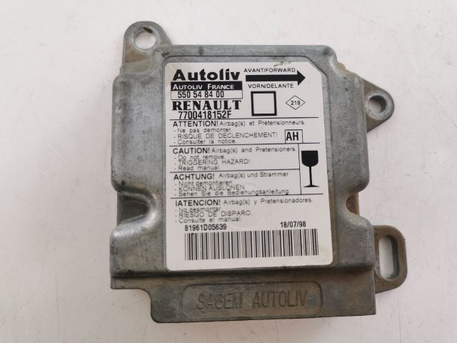 bontott RENAULT MEGANE I Légzsák Elektronika