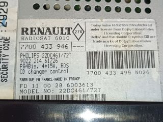 bontott RENAULT MEGANE I Rádió / CD