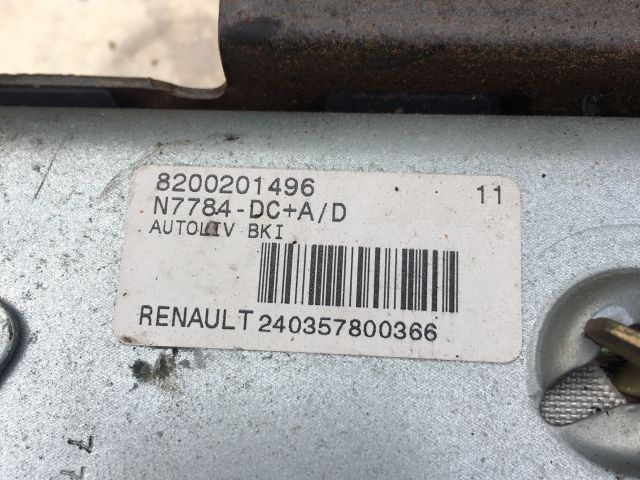 bontott RENAULT MEGANE I Utasoldali Légzsák