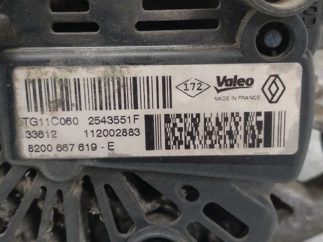 bontott RENAULT MEGANE II Generátor