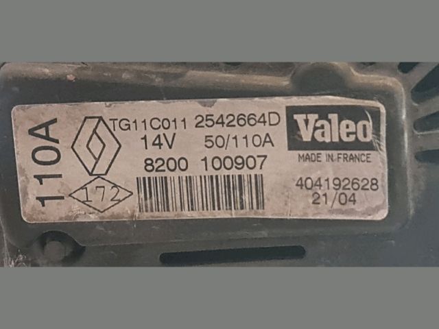 bontott RENAULT MEGANE II Generátor