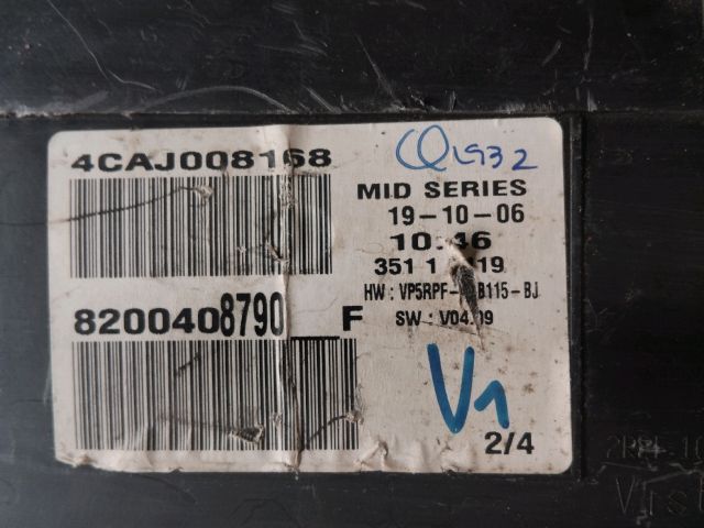 bontott RENAULT MEGANE II Kilométeróra