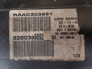 bontott RENAULT MEGANE II Kilométeróra