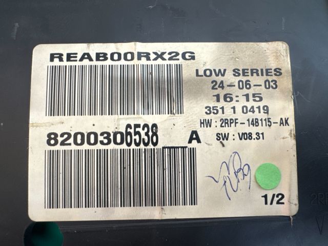 bontott RENAULT MEGANE II Kilométeróra