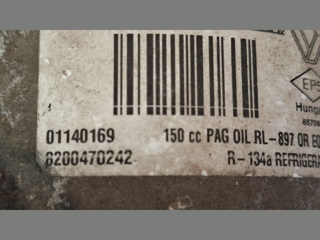 bontott RENAULT MEGANE II Klímakompresszor