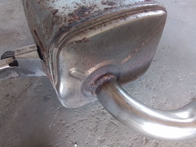 bontott RENAULT MEGANE II Hátsó Kipufogó Dob