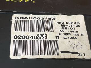 bontott RENAULT MEGANE II Kilométeróra