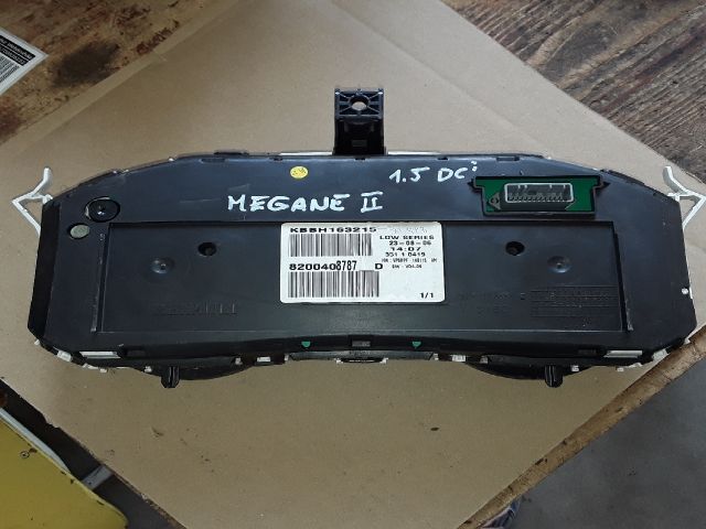 bontott RENAULT MEGANE II Kilométeróra