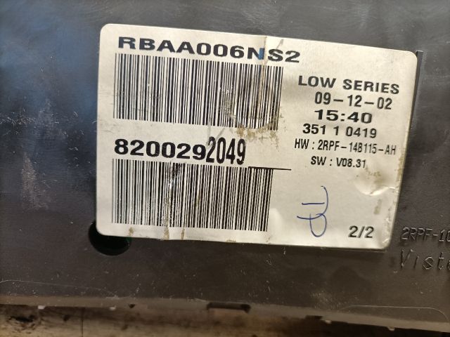 bontott RENAULT MEGANE II Kilométeróra