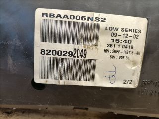 bontott RENAULT MEGANE II Kilométeróra