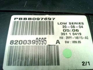 bontott RENAULT MEGANE II Kilométeróra