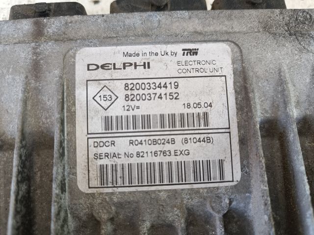 bontott RENAULT MEGANE II Motorvezérlő