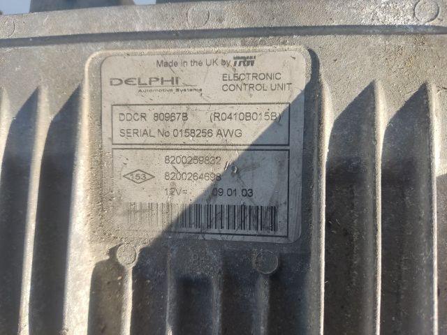 bontott RENAULT MEGANE II Motorvezérlő