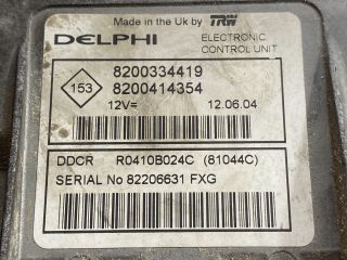 bontott RENAULT MEGANE II Motorvezérlő