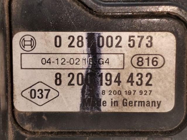 bontott RENAULT MEGANE II Szívócső Nyomásérzékelő