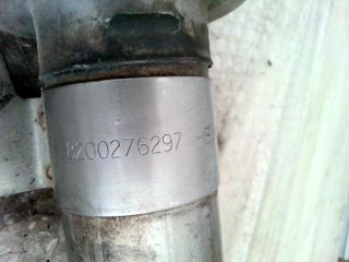 bontott RENAULT MEGANE II Turbócső