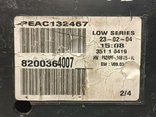 bontott RENAULT MEGANE II Kilométeróra