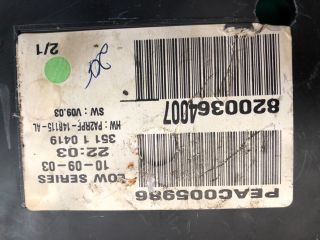 bontott RENAULT MEGANE II Kilométeróra