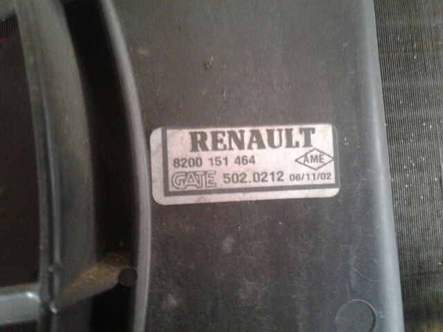 bontott RENAULT MEGANE II Vízhűtő Radiátor (Klímás)