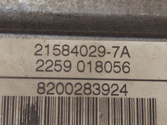 bontott RENAULT MEGANE II Motorvezérlő