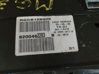 bontott RENAULT MEGANE II Kilométeróra