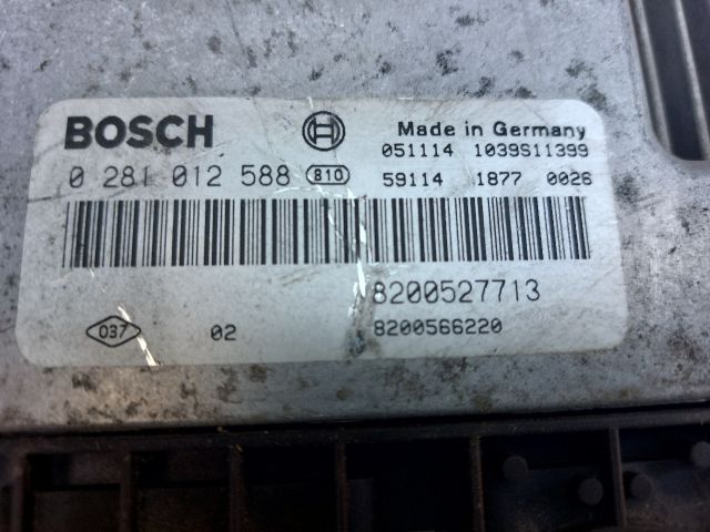 bontott RENAULT MEGANE II Motorvezérlő