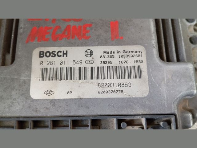 bontott RENAULT MEGANE II Motorvezérlő