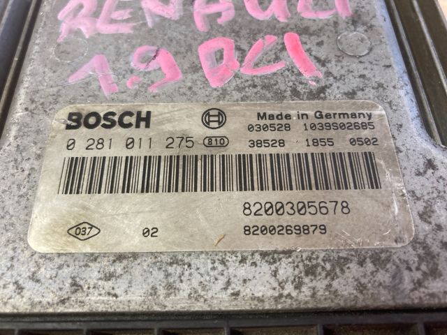 bontott RENAULT MEGANE II Motorvezérlő