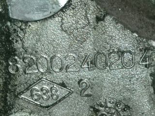 bontott RENAULT MEGANE II Nagynyomású Szivattyú Bak