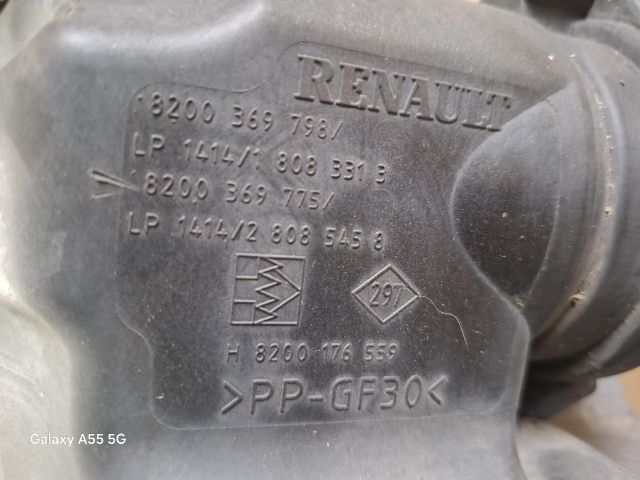 bontott RENAULT MEGANE II Légszűrő Ház