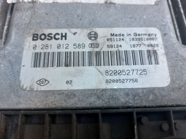 bontott RENAULT MEGANE II Motorvezérlő