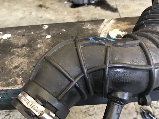 bontott RENAULT MEGANE II Turbócső