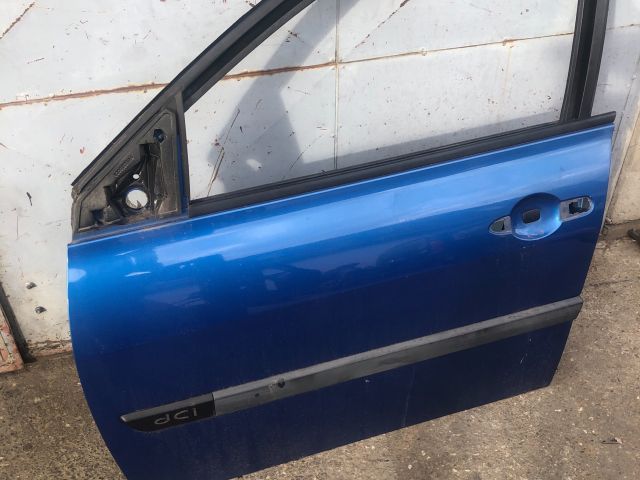 bontott RENAULT MEGANE II Bal első Ajtó (Üres lemez)