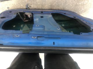 bontott RENAULT MEGANE II Bal első Ajtó (Üres lemez)