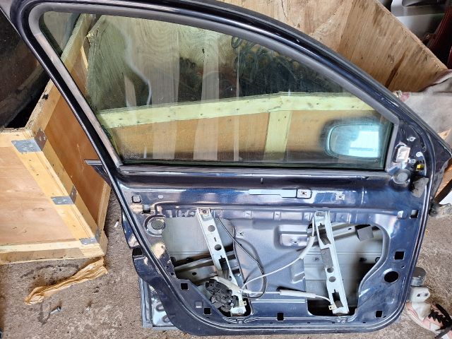 bontott RENAULT MEGANE II Bal első Ajtó (Üres lemez)